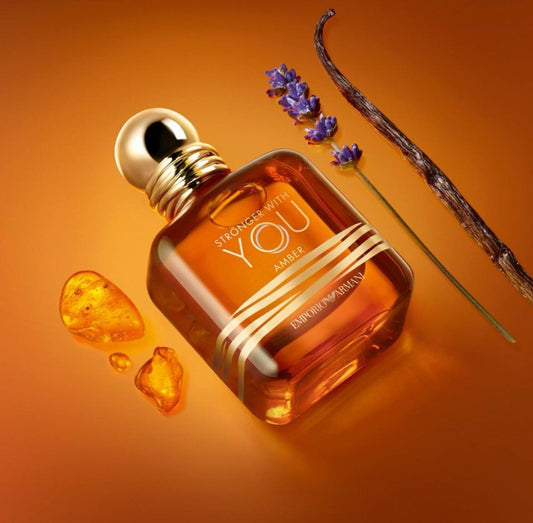 ARMANI EMPORIO STRONGER WITH YOU AMBER EAU DE PARFUM 100ml - -