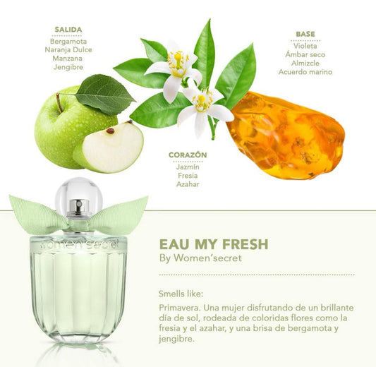 WOMEN SECRET Eau It's Fresh Eau de Toilette 100ML - -