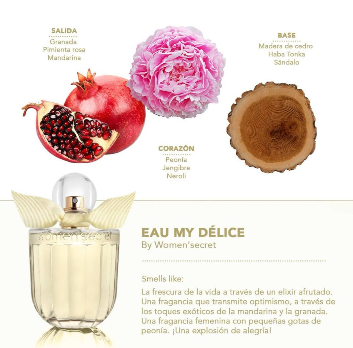 WOMEN SECRET Eau My Delice Eau de Toilette 100ML - -