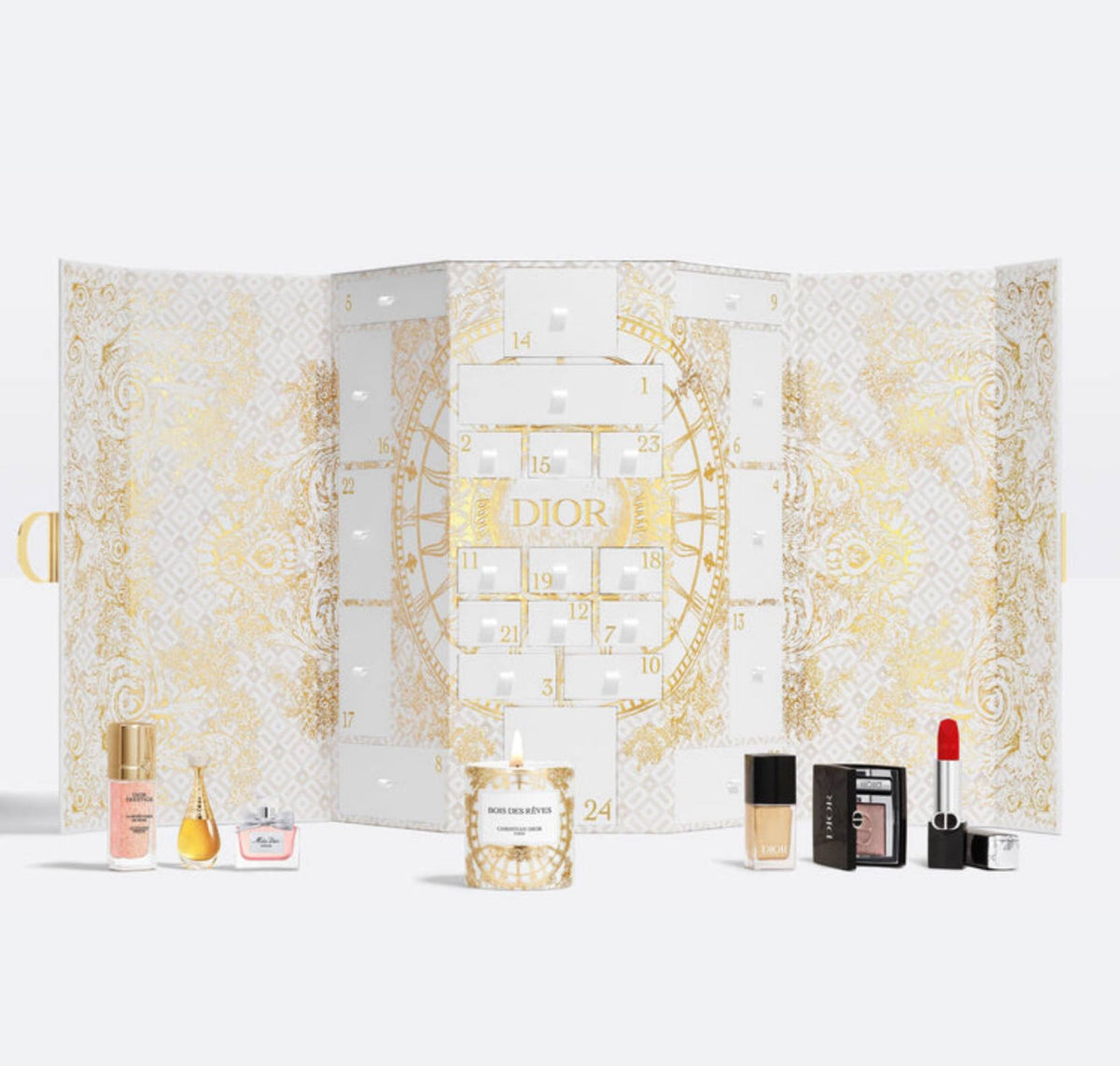 DIOR Advent Calendar – Selection of 24 Miniature Creations - -