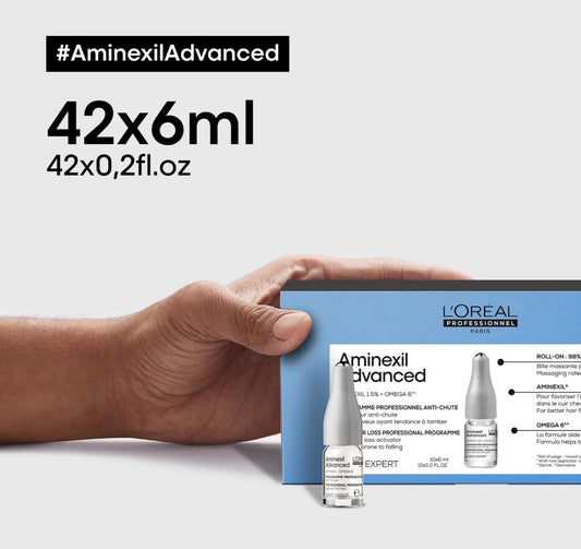 L'ORÉAL PARIS Serie Expert Aminexil Advanced Anti-Hair Loss Activator Serum Programme - - 42 x 6ml (Program)
