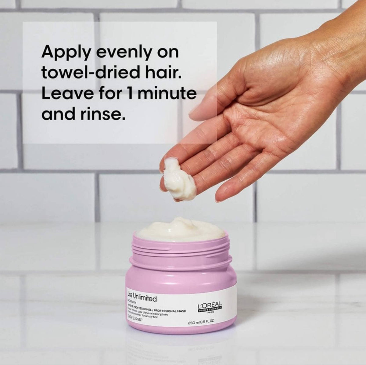 L'Oréal Professionnel Serie Expert Liss Unlimited Hair Mask - -