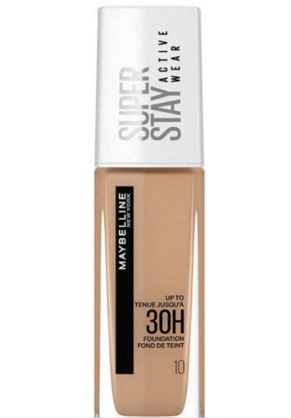 Maybelline Super Stay Longwear Liquid Foundation 30H - - 10