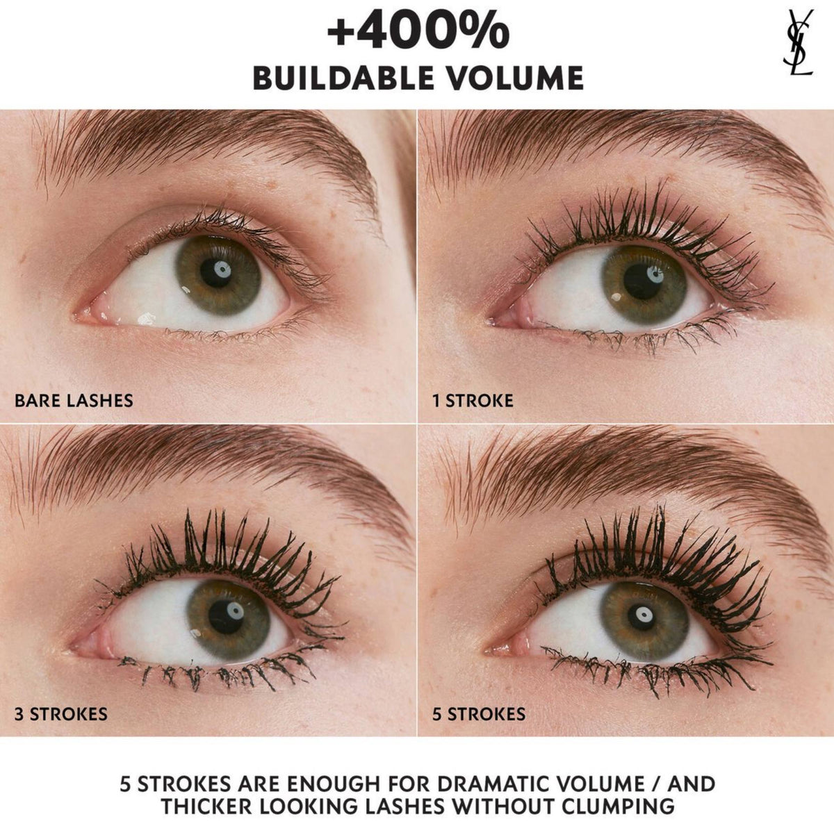 YVES SAINT LAURENT Lash Clash Extreme Volume Waterproof Mascara - -