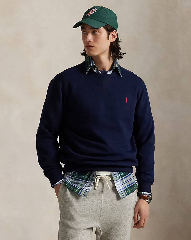 The RL Fleece Sweatshirt - - Navy