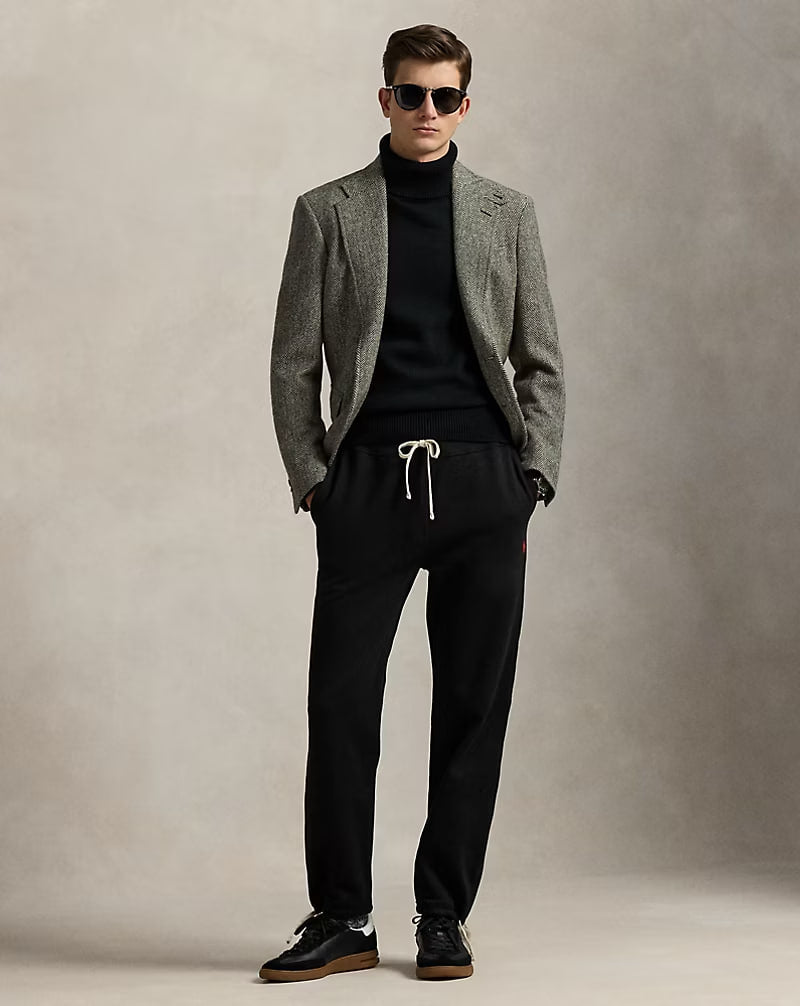 Fleece Sweatpant - - Black