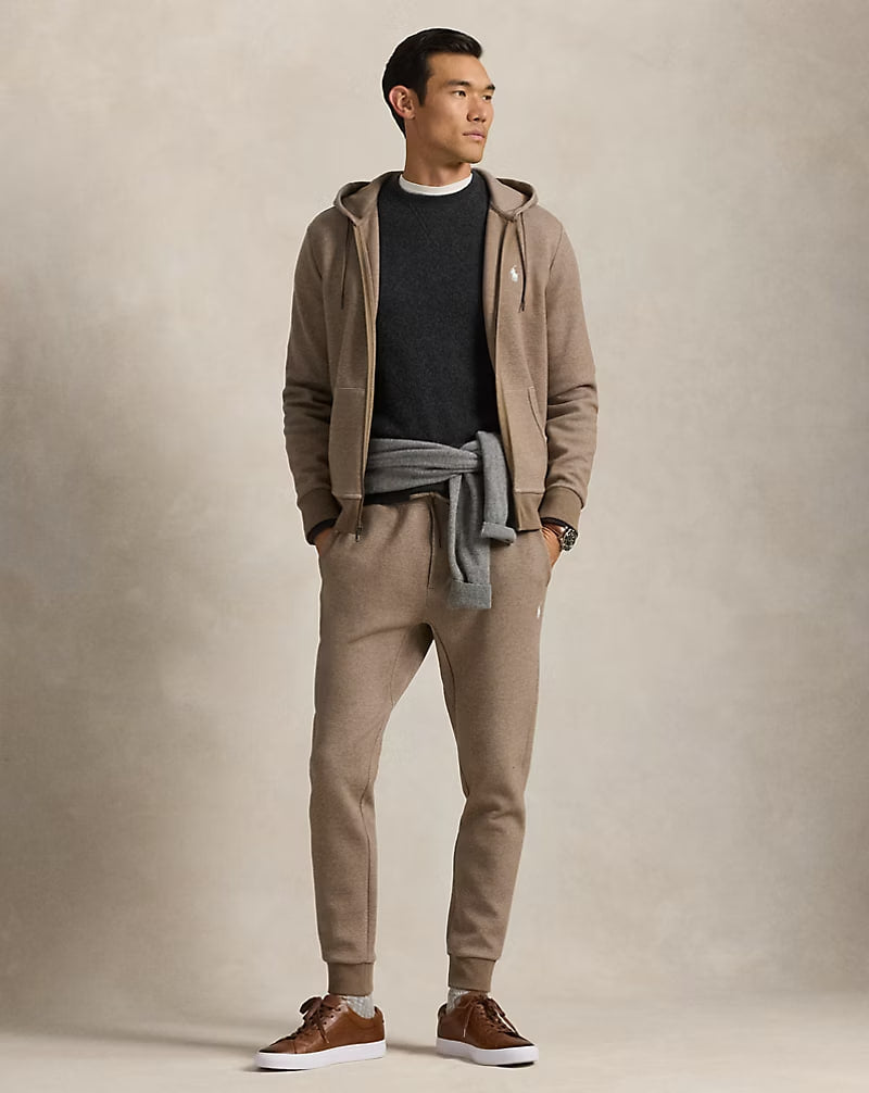 Double-Knit Jogger Pant - - dune