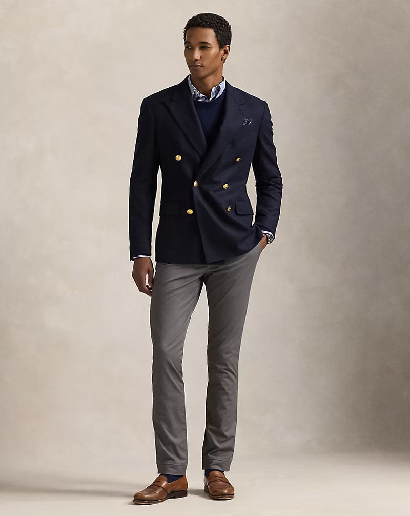 Stretch Chino Pant – slim Fit - - Gray