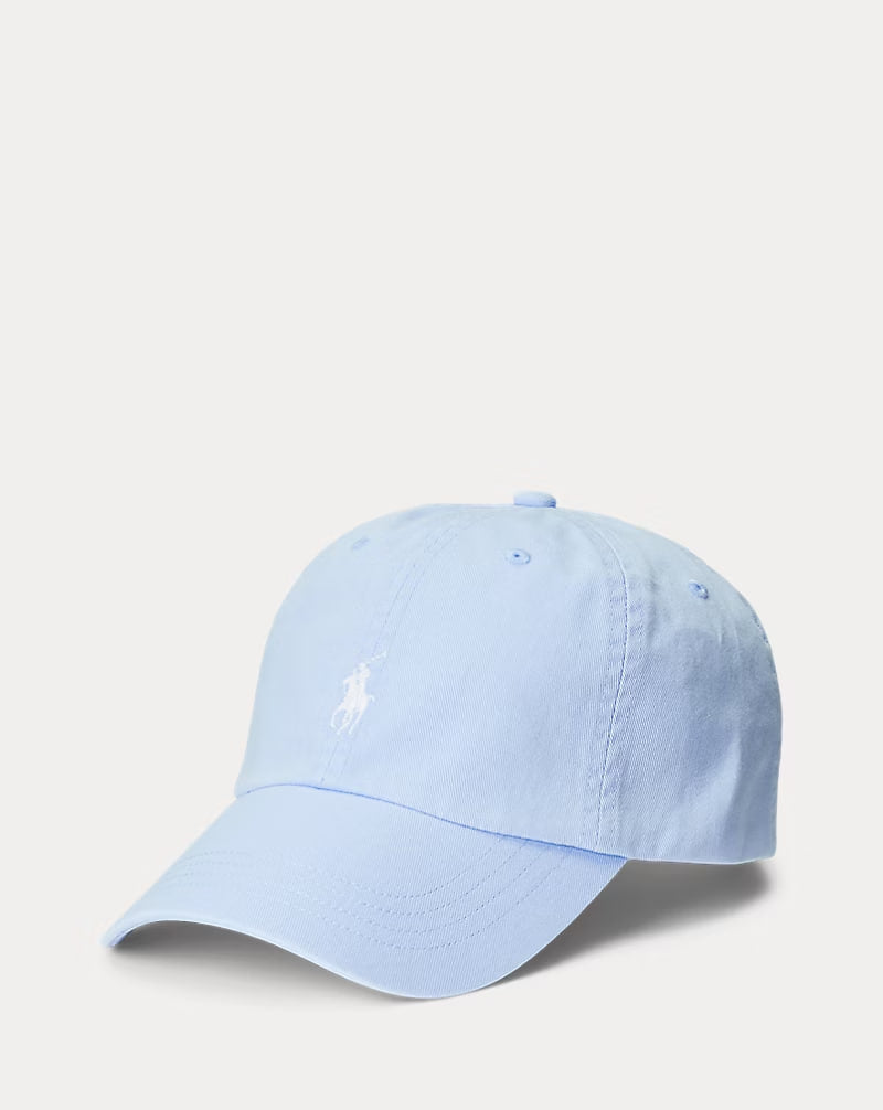 The Iconic Cotton Chino Ball Cap - - sky One size