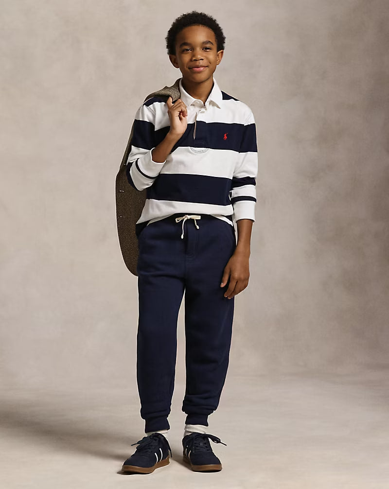 Fleece Jogger Pant - - Navy