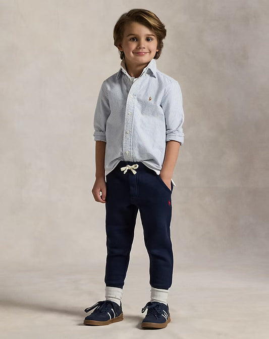 Fleece Jogger Pant 2-6 - - Navy