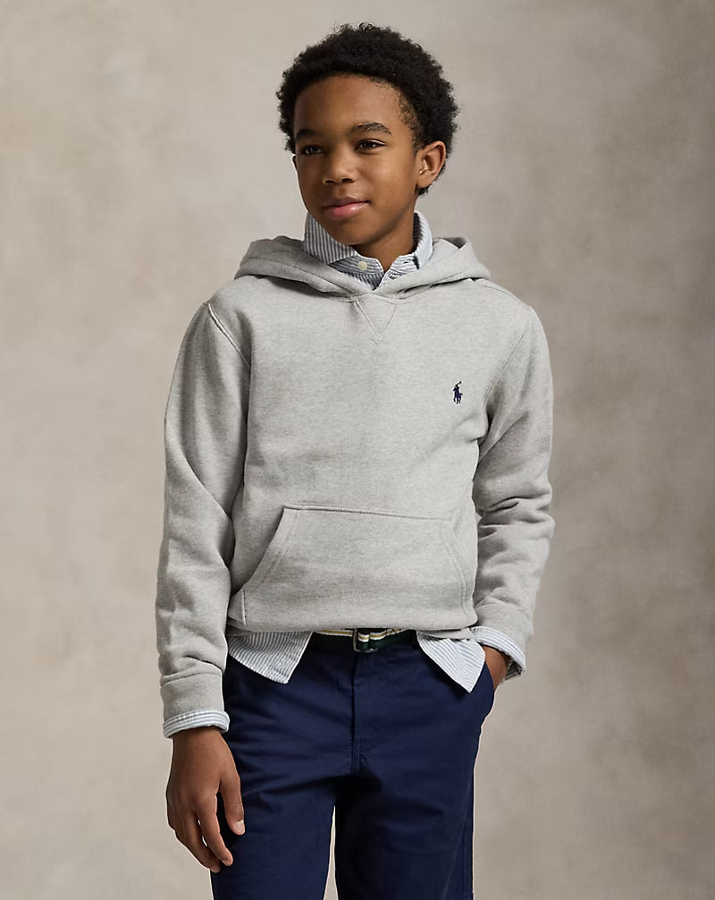 Fleece Hoodie 8-20 - - Heather