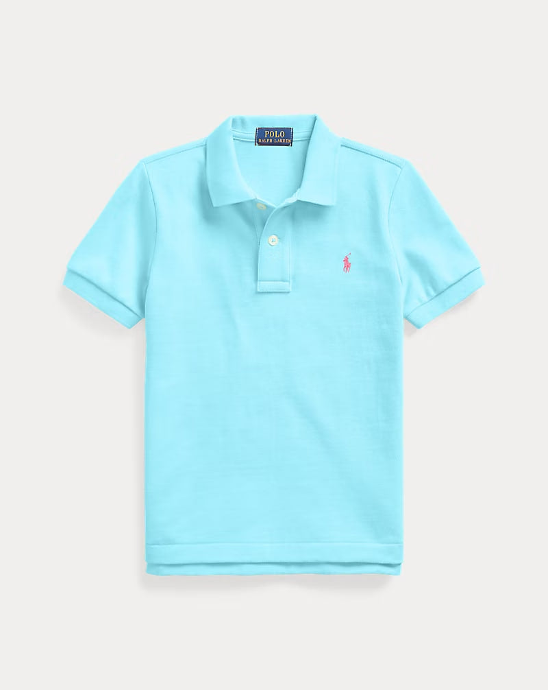 The Iconic Mesh Polo Shirt 2-7 - - Neptune