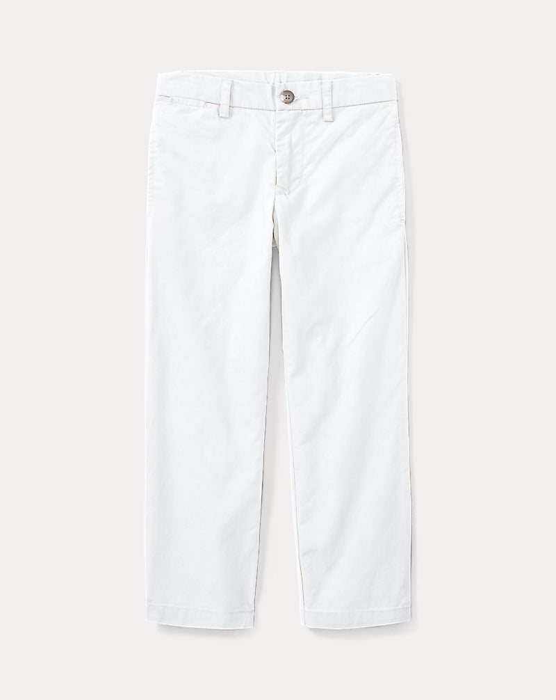 Straight Fit Flex Abrasion Twill Pant 2-7 - - White