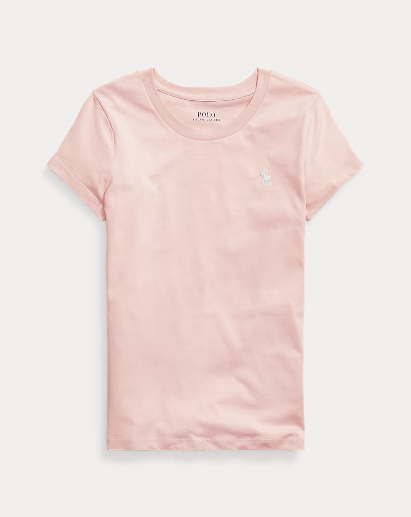 Cotton Jersey Tee 7-16 - - Pink