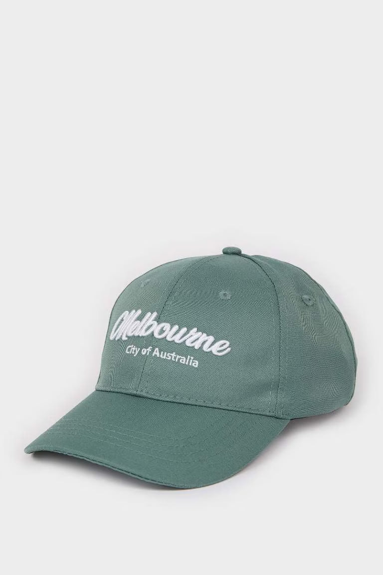 Woman Label Printed Woven Baseball Basketball Cap - -
