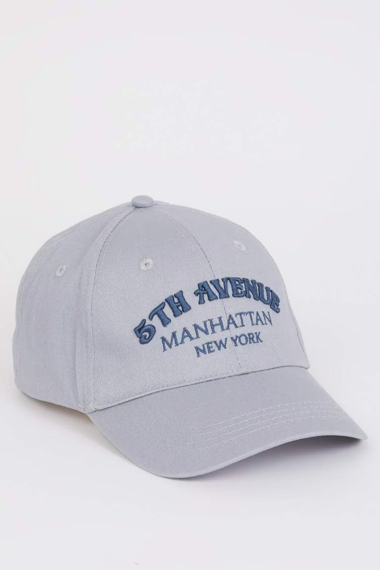 Woman Label Printed Woven Baseball Basketball Cap - -