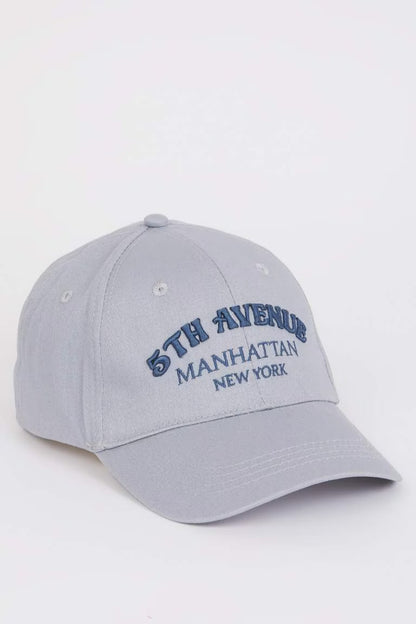 Woman Label Printed Woven Baseball Basketball Cap - -