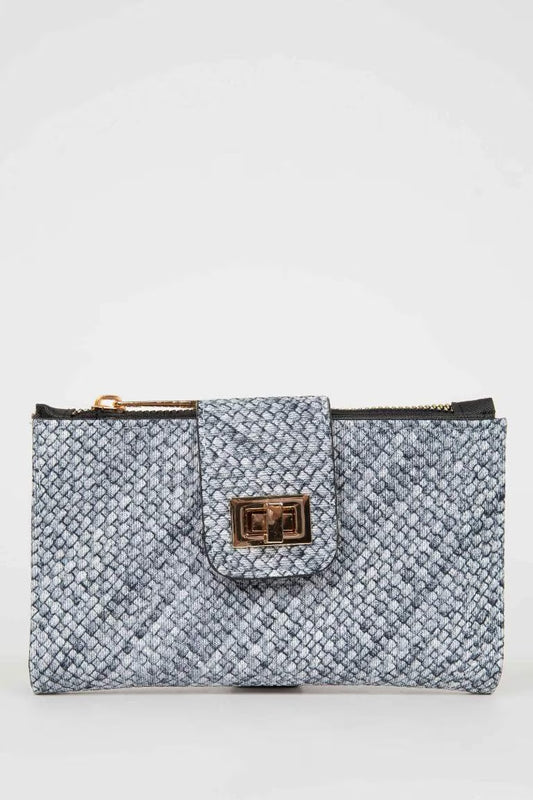 Woman Faux Leather Wallets - - Telesto wash