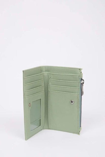 Woman Faux Leather Wallets - -