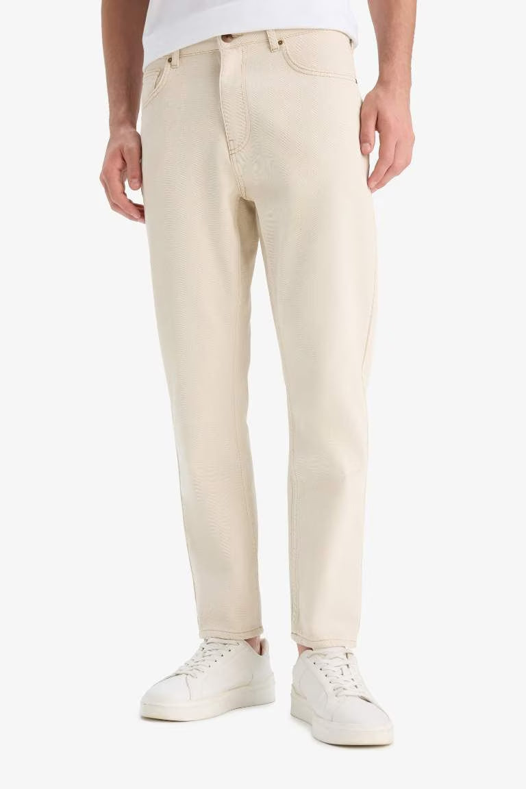 Cotton 90's Slim Fit High Waist Jeans - -