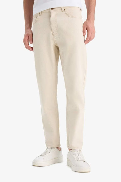 Cotton 90's Slim Fit High Waist Jeans - -