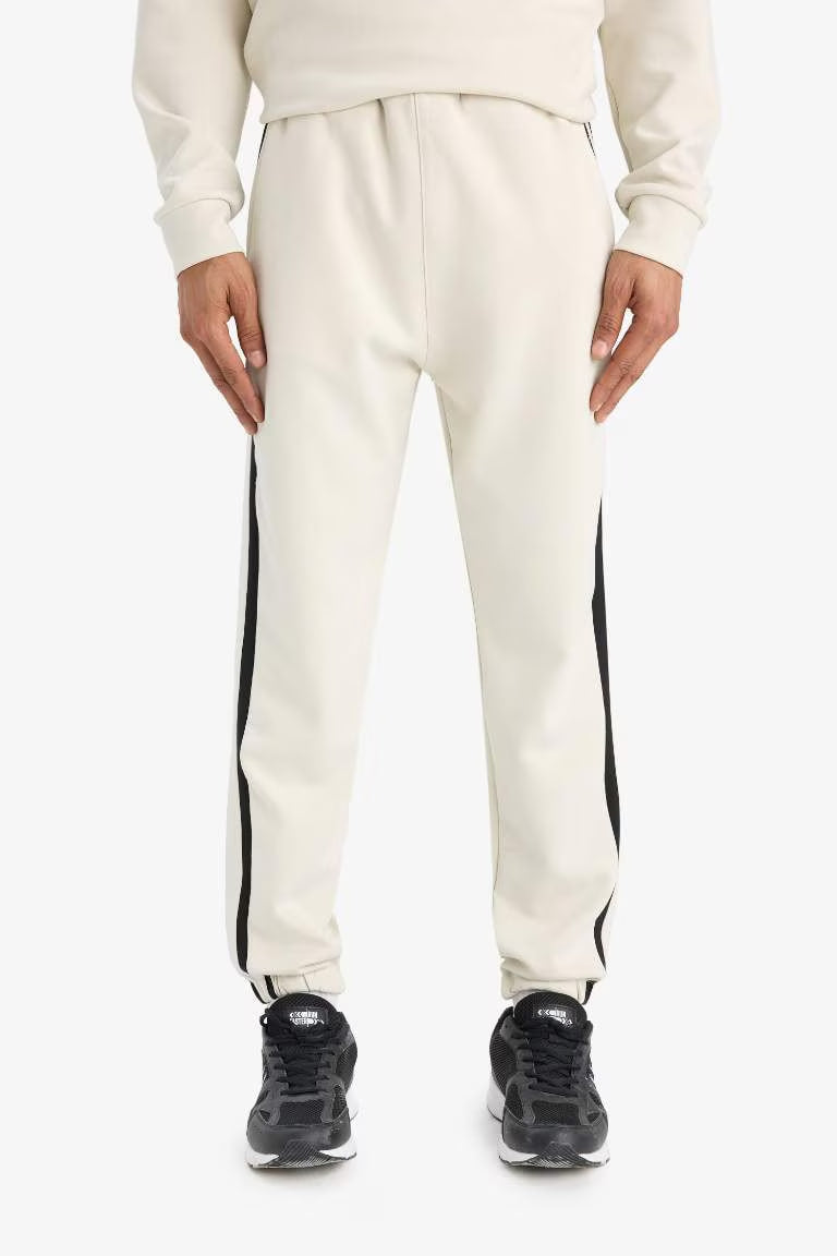 DeFactoFit Standard Fit Scuba Fabric Sports Jogger Sweatpants - -
