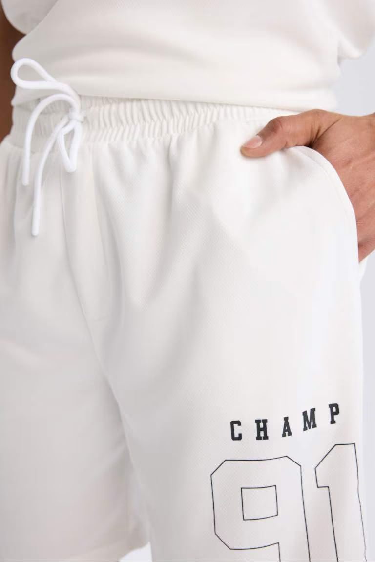 DeFactoFit Standard Fit Sports Shorts - -