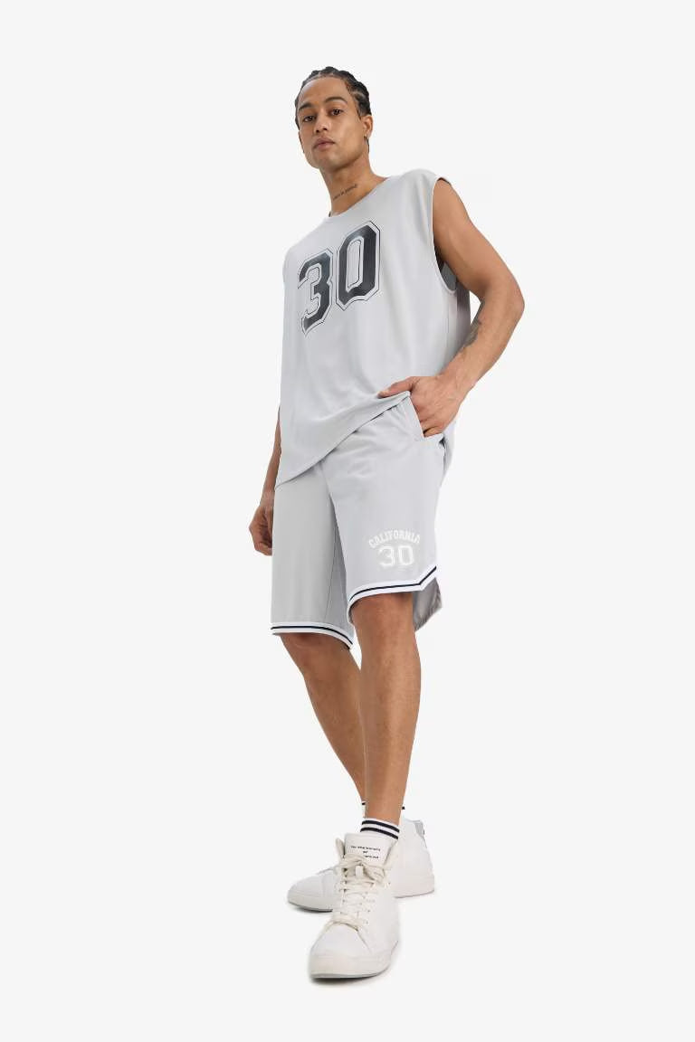 DeFactoFit Fast Drying Standard Fit Sports Shorts - -