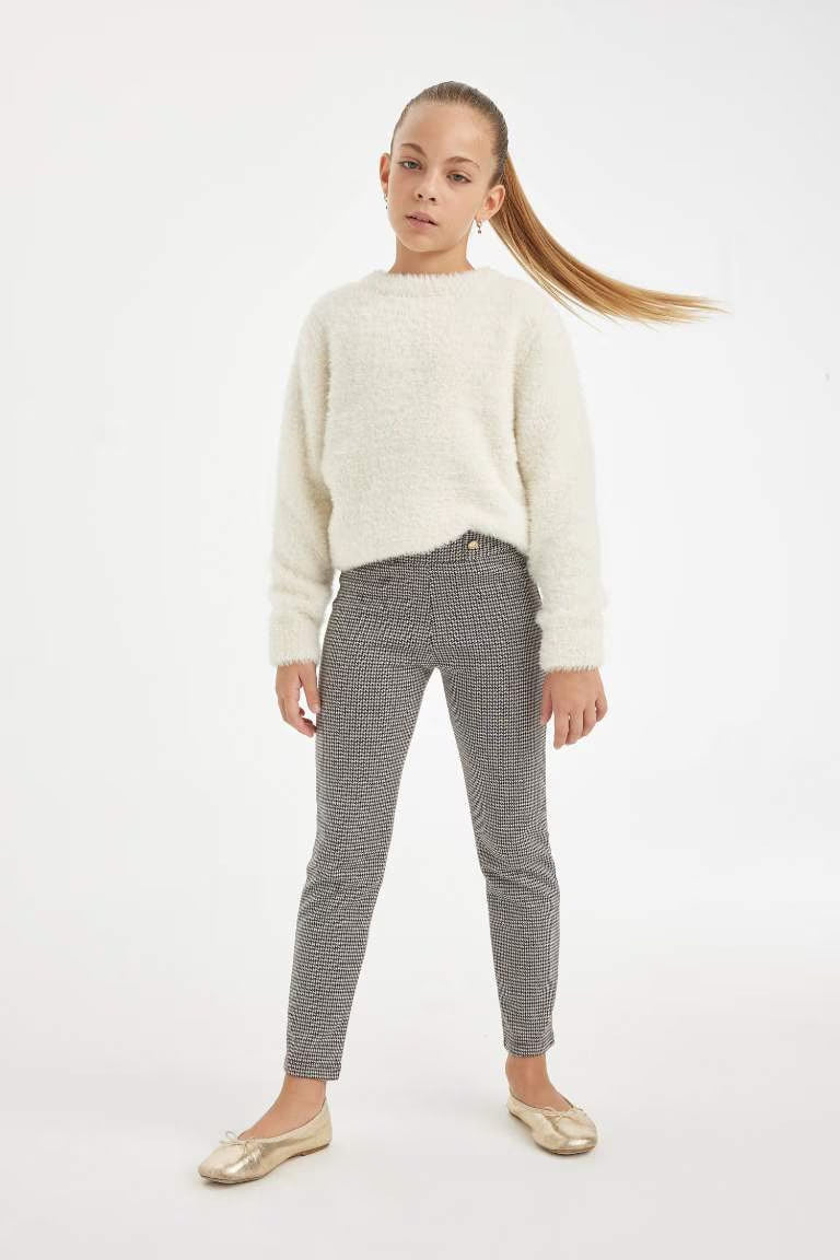 Girl Basic Standard Length Leggings - -