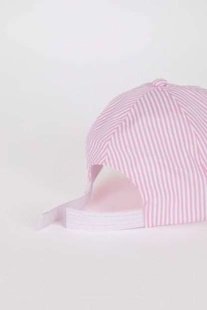Girl Striped Cap - -
