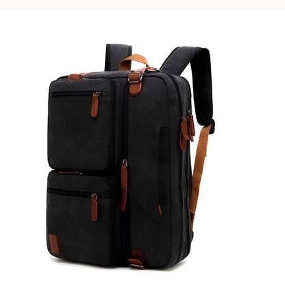 COOL BELL's multi-functional backpack and handbag - - Black