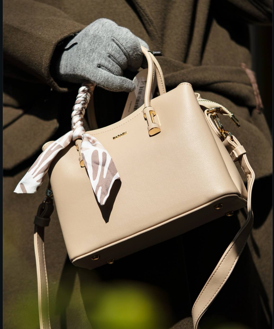 Women bag - - Beige