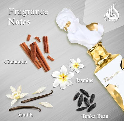 LATTAFA Her Confession Eau De Parfum 100ml - -
