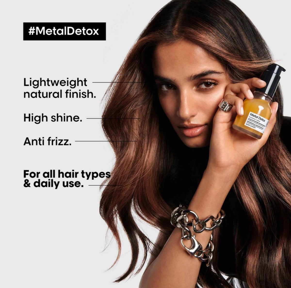 L'Oréal Professionnel Metal Detox Protecting Concentrated Oil - -