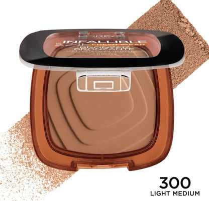 L'Oréal Paris Infallible 24H Longwear Soft Matte Bronzer - - 300 Light Medium