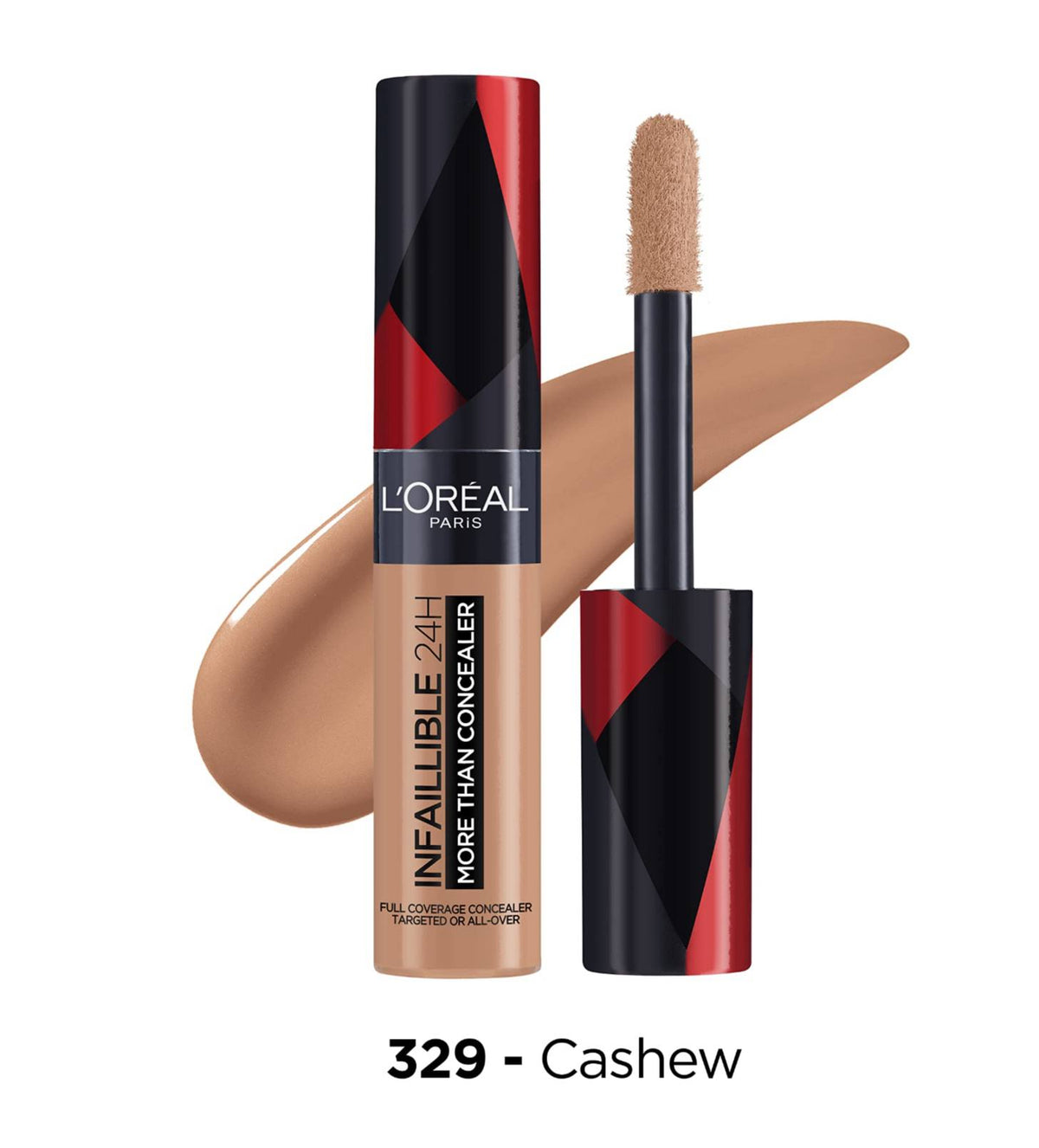 L'Oréal Paris Infallible 24H More Than Concealer - - 329 Cashew