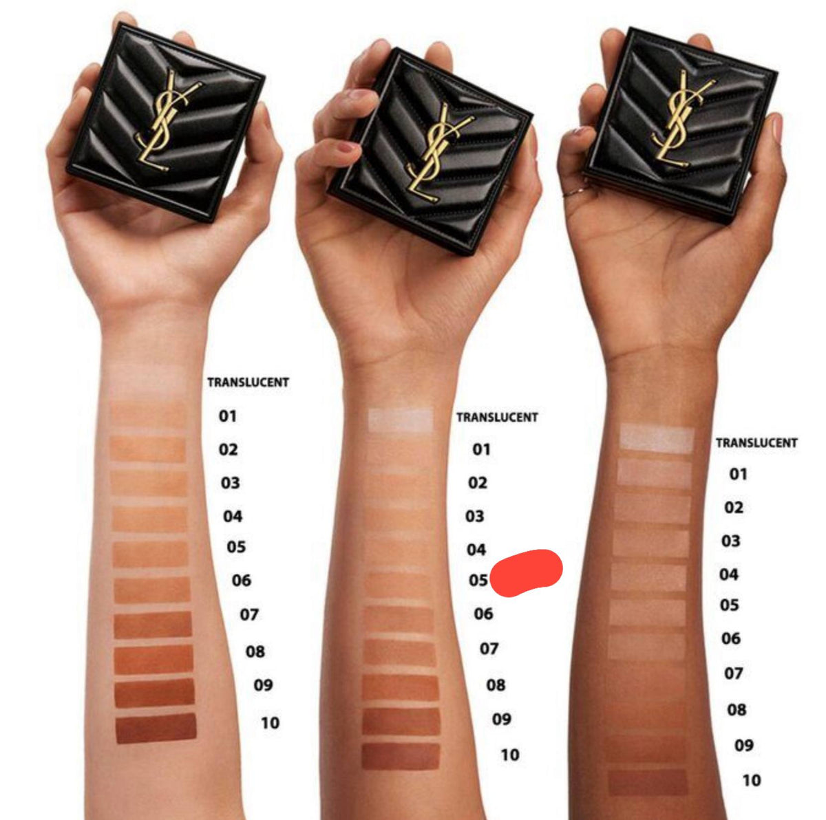 YVES SAINT LAURENT All Hours Hyper Finish Matte Powder - - 05