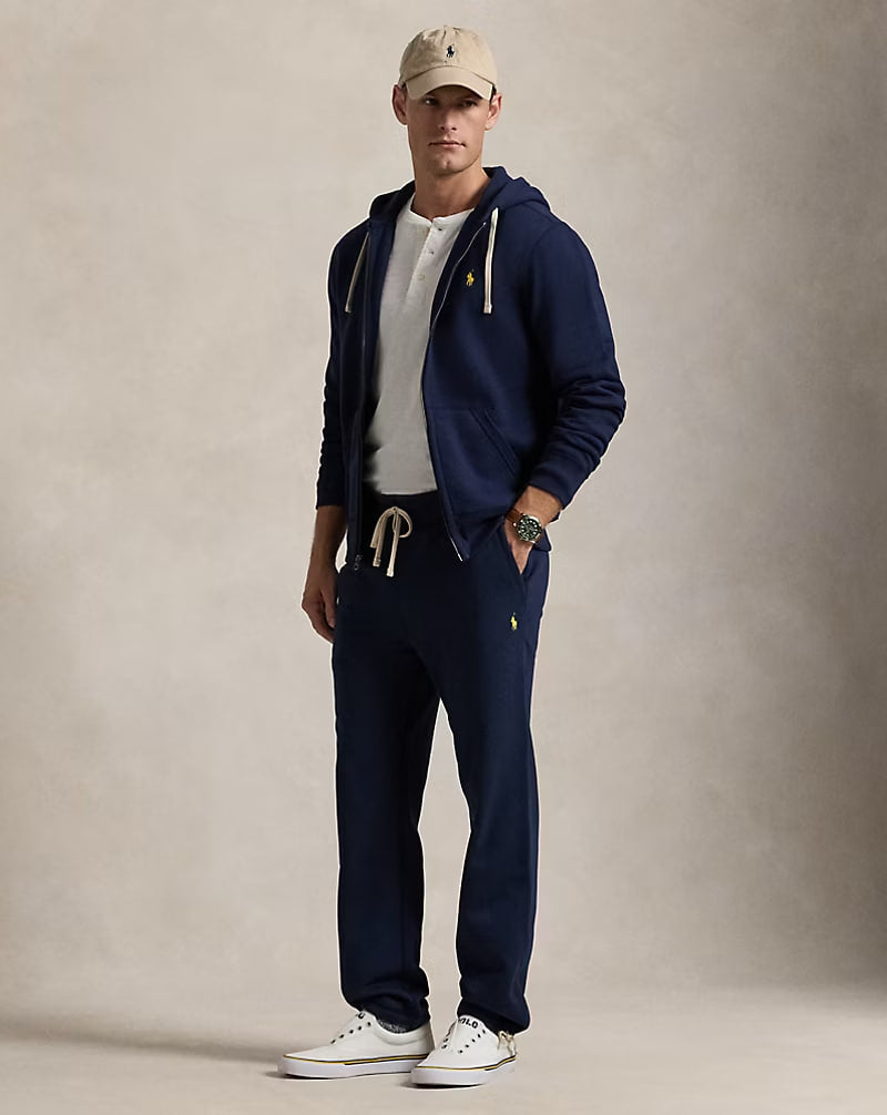 Fleece Sweatpant - - Navy