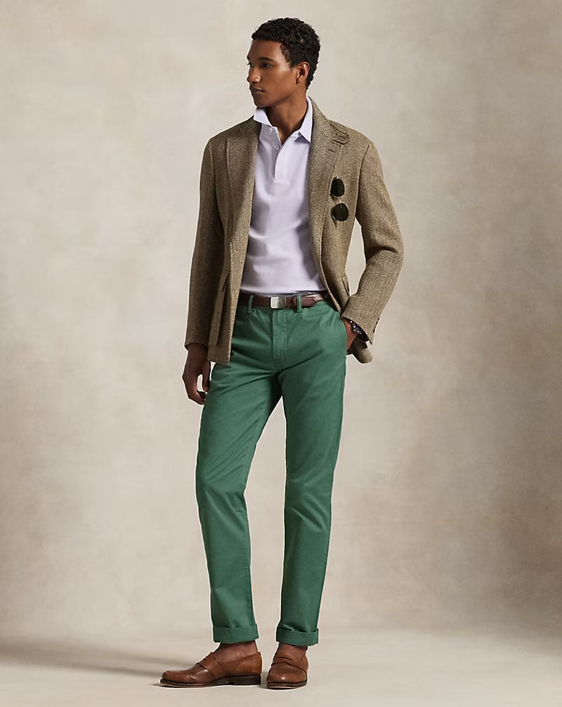 Washed Stretch Chino Pant – All Fits - - mint green