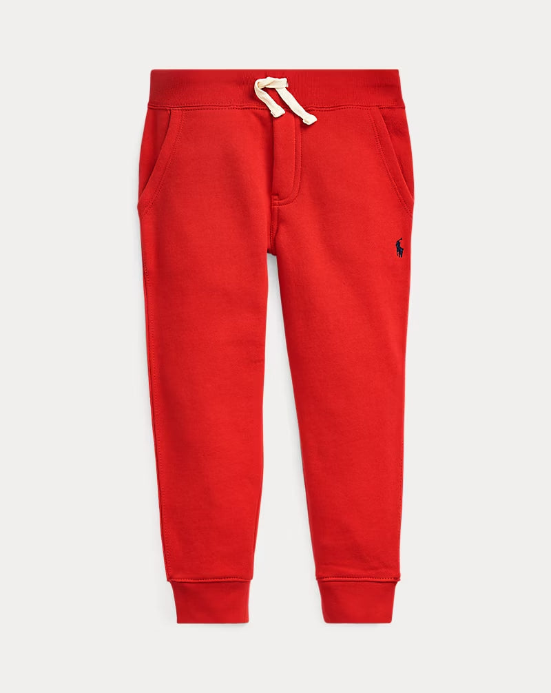 Fleece Jogger Pant 2-6 - - Red