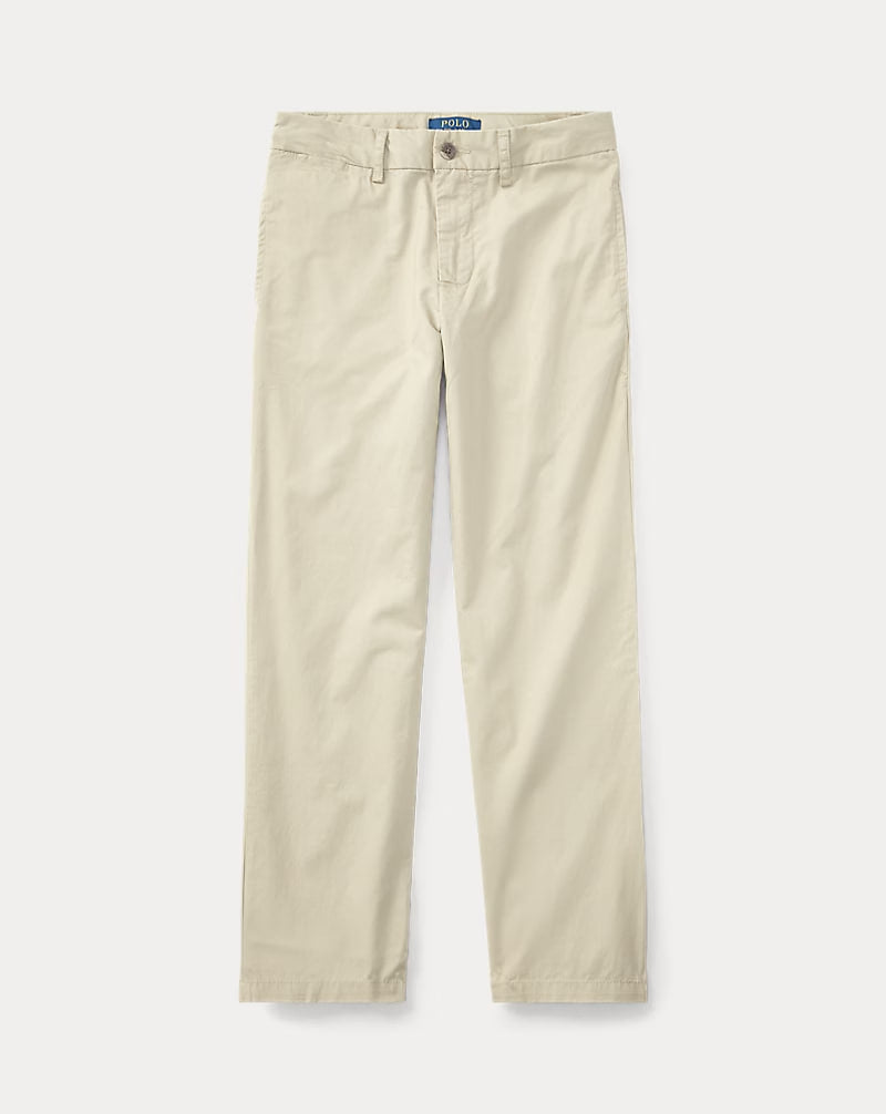Straight Fit Flex Abrasion Twill Pant 8-20 - - stone