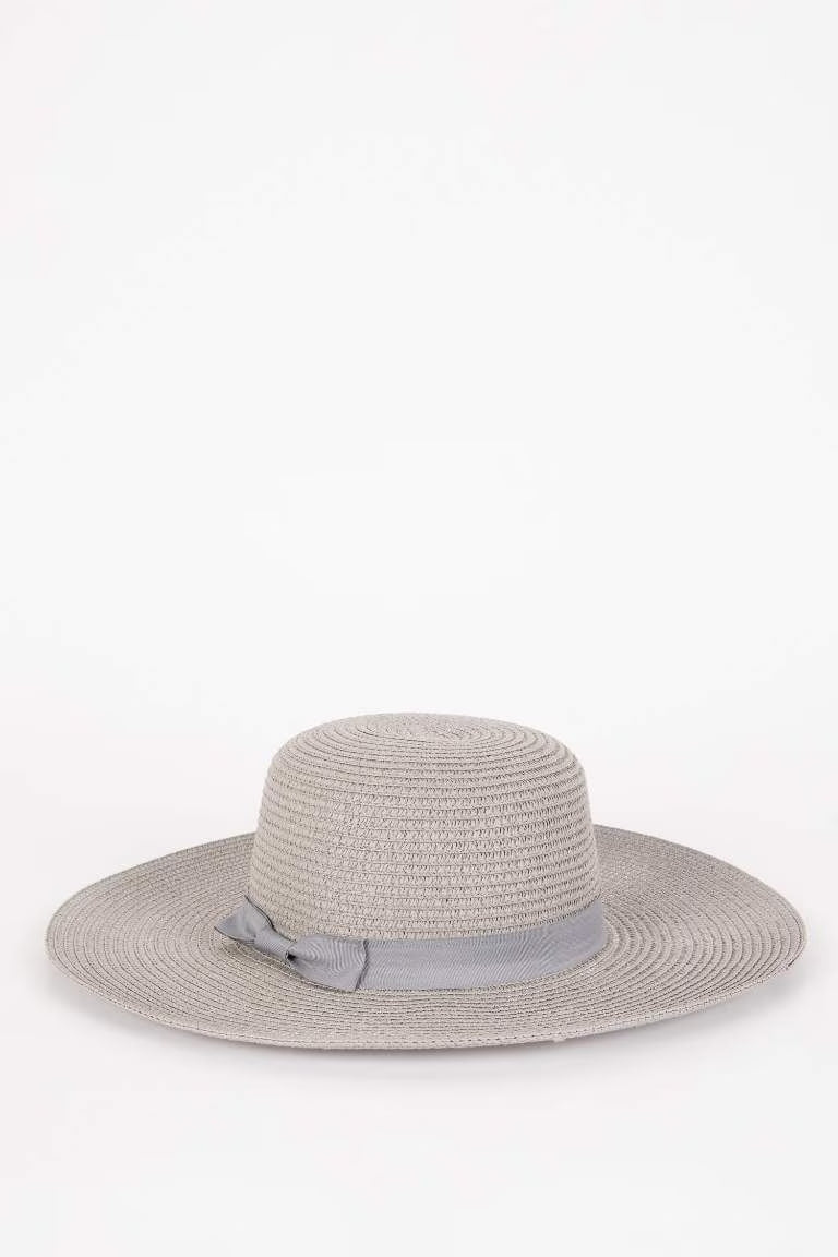 Woman Straw Hat - - Heather