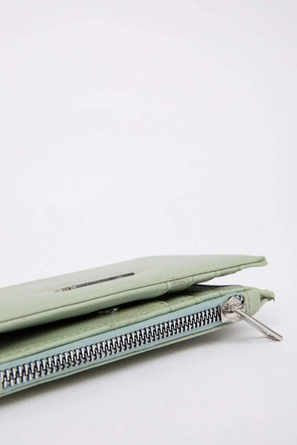 Woman Faux Leather Wallets - -
