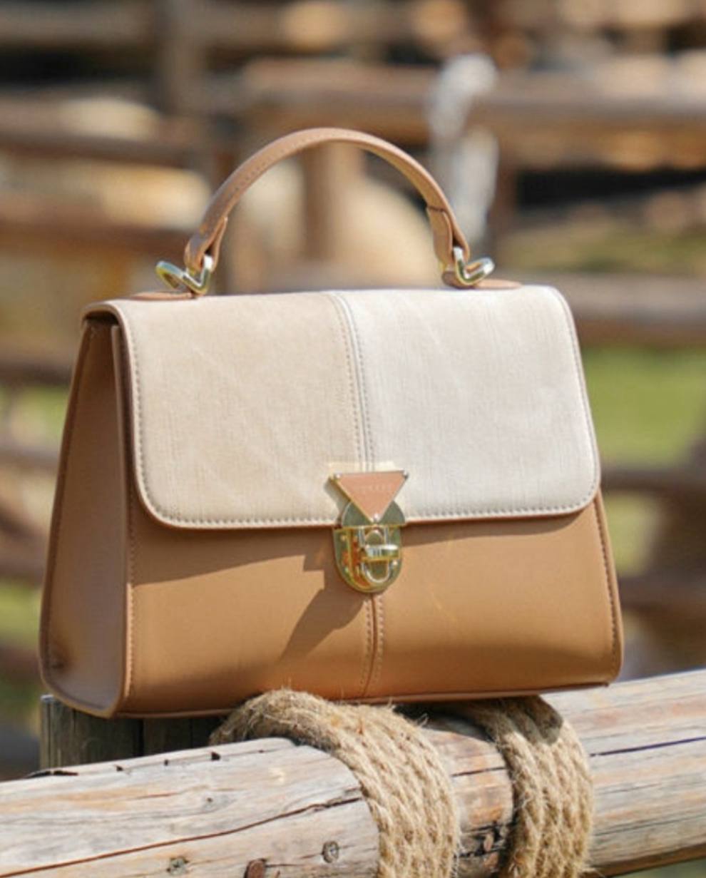 Women bag - - Beige