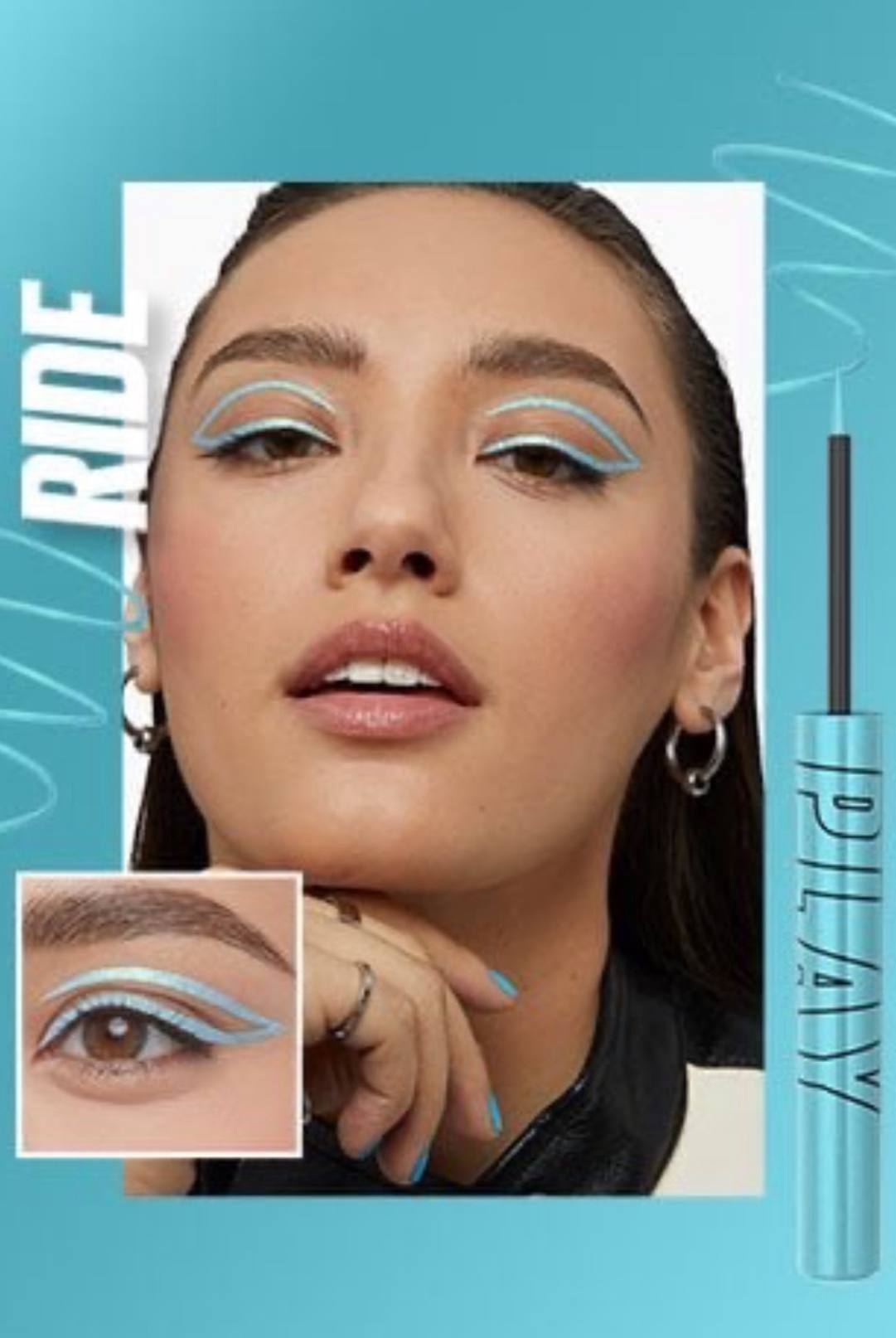 Maybelline Tattoo Liner Play 48H Colored Liquid Eyeliner - - Ride