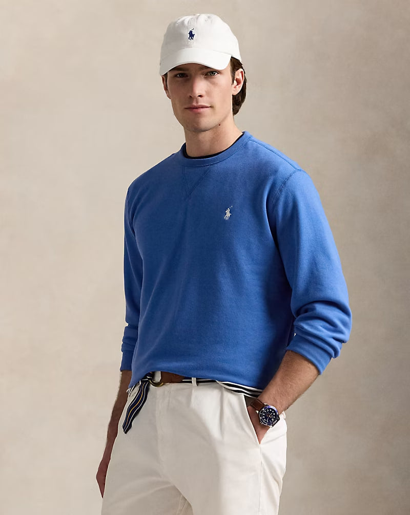 The RL Fleece Sweatshirt - - Blue