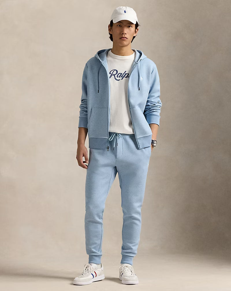 Double-Knit Jogger Pant - - sky