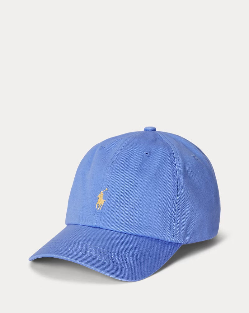 The Iconic Cotton Chino Ball Cap - boys - - Blue One size
