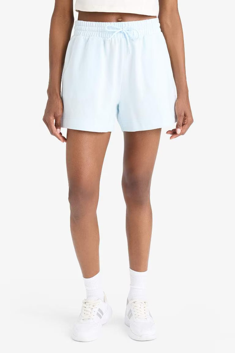 DeFactoFit Standard Fit Sports Basic Shorts - - light mint